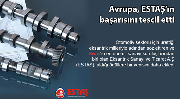 Avrupa, ESTAŞ'ın başarısını tescil etti