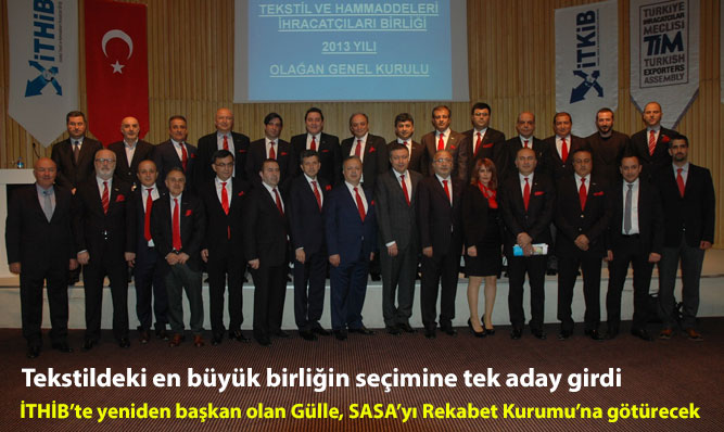 İTHİB'te yeniden başkan olan Gülle, SASA'yı Rekabet Kurumu'na götürecek