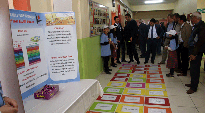 Kızılcakışla Köyü’nde TÜBİTAK Bilim Fuarı Açıldı