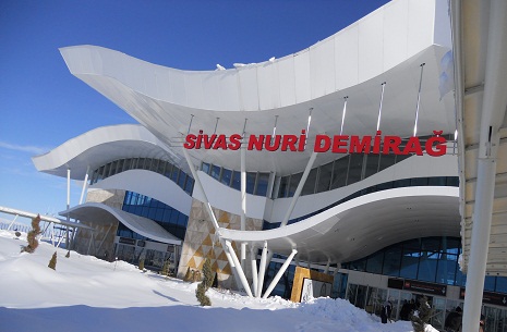 Sivas havaalanı gümrük hizmetleri vermeye başlayacak.