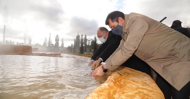 Sivas'ın Pamukkale'si Altınkale hizmete açıldı