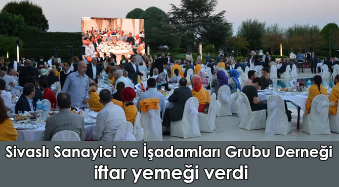 Sivaslı Sanayici ve İşadamları Grubu Derneği iftar yemeği verdi