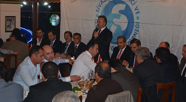 Sivaslı Sanayicileri ve İş Adamları Grubu Derneği Yüksel Balık’ta Sivas Heyetini Ağırladı.