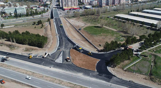Sivas'ta viyadük projesinde sona gelindi