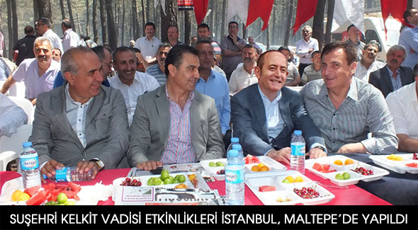 SUŞEHRİ KELKİT VADİSİ ETKİNLİKLERİ İSTANBUL, MALTEPE'DE YAPILDI