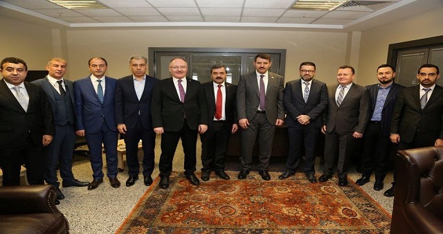 ÜNTEL KABLOLARI SİVAS VALİSİ, SİVAS BELEDİYE BAŞKANI VE TİCARET HEYETİNİ AĞIRLADI.